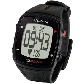 Часы спортивные SIGMA SPORT iD.RUN: скорость и расстояние (на основе GPS), черные, 24800, изображение  - НаВелосипеде.рф