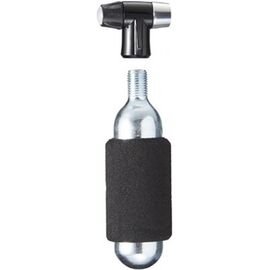 Насос с баллоном велосипедный CO2 Merida L=10cm 70 гр., 2274001689, изображение  - НаВелосипеде.рф