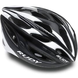 Велошлем Rudy Project ZUMAX BLACK/WHITE SHINY 2017, HL560012, Вариант УТ-00066368: Размер: L (59-61 см), изображение  - НаВелосипеде.рф