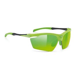 Очки велосипедные Rudy Project AGON RACING PRO LIME GLOSS-MLS GREEN, SP294184ORC, изображение  - НаВелосипеде.рф