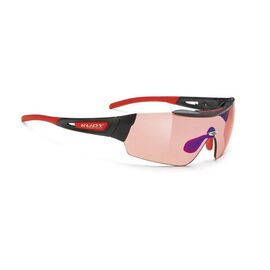 Очки велосипедные Rudy Project CARBOMASK CARB RED FLUO - ImpX PHOTO LS RACING RED, SP308862PMF, изображение  - НаВелосипеде.рф