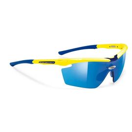 Очки велосипедные Rudy Project GENETYK YELLOW FLUO - MLS BLUE, SP113967, изображение  - НаВелосипеде.рф