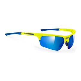 Очки велосипедные Rudy Project NOYZ YELLOW FLUO-Matte - MLS BLUE, SP043967, изображение  - НаВелосипеде.рф