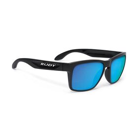 Очки велосипедные Rudy Project SPINHAWK BLACK GLOSS - MLS BLUE, SP313942-0001, изображение  - НаВелосипеде.рф