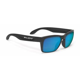 Очки велосипедные Rudy Project SPINHAWK SLIM BLACK GLOSS - MLS BLUE, SP383942-0000, изображение  - НаВелосипеде.рф