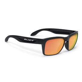 Очки велосипедные Rudy Project SPINHAWK SLIM BLACK GLOSS - MLS ORANGE, SP384042-0000, изображение  - НаВелосипеде.рф