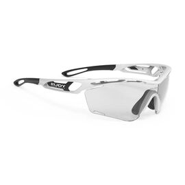 Очки велосипедные Rudy Project TRALYX SLIM WHITE Gloss - Impxt PHOTOCHROMIC 2 Black, SP467369-0001, изображение  - НаВелосипеде.рф
