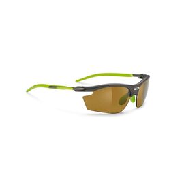Очки велосипедные Rudy Project RYDON GRAPHITE-HI CONTRAST BRZ LIME RUBBER, SN795698ME, изображение  - НаВелосипеде.рф