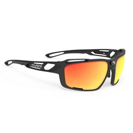 Очки велосипедные Rudy Project SINTRYX Matt BLACK - Multilaser ORANGE/SMOKE BLACK/TRANSPARENT, SP494006-S000, изображение  - НаВелосипеде.рф