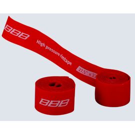 Защитная лента велосипедная BBB HP на обод 27.5"x 22 миллиметра, красный, BTI-94, изображение  - НаВелосипеде.рф