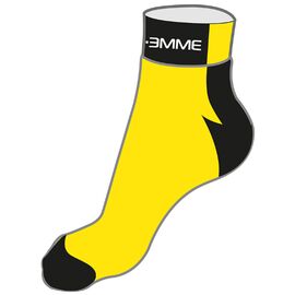 Велоноски Biemme Сoolmax Low, Жёлтый fluo, 2018, A05H201U, Вариант УТ-00111423: Размер: L, изображение  - НаВелосипеде.рф