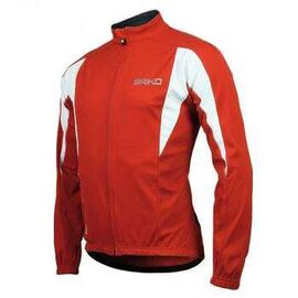 Куртка велосипедная BRIKO TWO SPEED, красный, 011348, Вариант УТ-00111891: Размер: М, изображение  - НаВелосипеде.рф