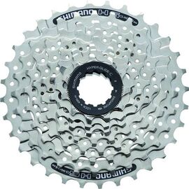 Кассета велосипедная Shimano Acera/Altus 8х11-32Т серебристая ACSHG418132 5-586426, изображение  - НаВелосипеде.рф