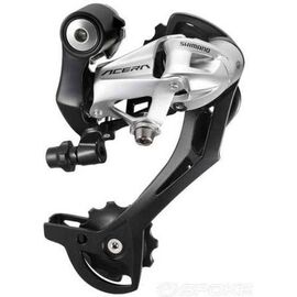 Суппорт-переключатель задний велосипедный Shimano Acera, M390, SGS, 9 скоростей, ERDM390SGSS, изображение  - НаВелосипеде.рф