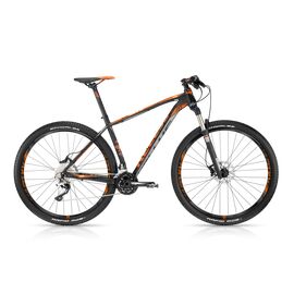 Горный велосипед KELLYS GATE 30 2016, Вариант УТ-00021005: Рама 17", рост 156-170 см, черный/оранжевый , изображение  - НаВелосипеде.рф