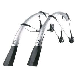 Крылья велосипедные SKS Raceblade Pro XL, 27,5", 28", silver, 11321, изображение  - НаВелосипеде.рф