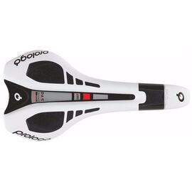 Седло велосипедное Prologo, NAGO EVO PAS CPC, 134, TIROX, черно-белый, NAEPTN4WBC2-AM, изображение  - НаВелосипеде.рф