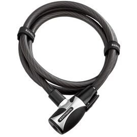 Велосипедный замок Kryptonite Cables HardWire 2018 тросовый, на ключ, 20 х 1800 мм, черный, 999867, изображение  - НаВелосипеде.рф
