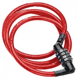 Велосипедный замок Kryptonite Cables Keeper тросовый, кодовый, 7 х 1200 мм, красный, УТ100257188, изображение  - НаВелосипеде.рф