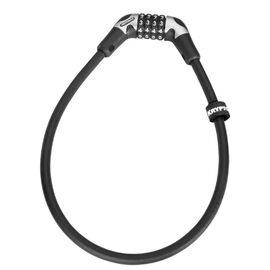 Велосипедный замок Kryptonite Cables KryptoFlex тросовый, на ключ, 12 х 650 мм, черный, УТ100263604, изображение  - НаВелосипеде.рф
