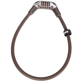 Велосипедный замок Kryptonite Cables KryptoFlex тросовый, кодовый, 12 х 650 мм, коричневый, УТ100263605, изображение  - НаВелосипеде.рф