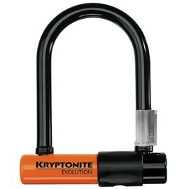 Велосипедный замок Kryptonite EVOLUTION MINI-5 + BRKT U-lock, на ключ, черный, УТ100263625, изображение  - НаВелосипеде.рф