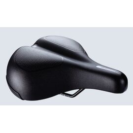 Седло велосипедное BBB ComfortPlus Upright, saddle memory foam, steel rail 230, черный, BSD-106, изображение  - НаВелосипеде.рф