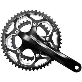 Система шатунов велосипедная Shimano RS500 172 мм, BSA 50/34 зубов, 11 скоростей, RS500, изображение  - НаВелосипеде.рф
