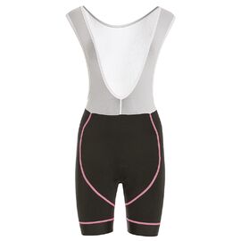 Велотрусы c лямками Вiemme FLEX Lady, черный/розовый 2019, A21J203L, Вариант УТ-00111503: Размер: XS, изображение  - НаВелосипеде.рф