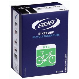 Камера велосипедная BBB 26",  2,125/2.25 AV, BTI-64, изображение  - НаВелосипеде.рф