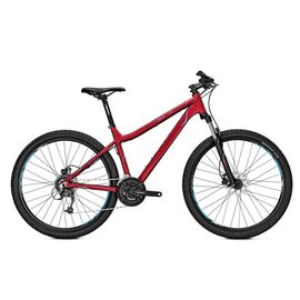 Велосипед горный женский UNIVEGA VISION 3.0 SKY 2017, Вариант УТ-00041023: Рама: M 47 см (Рост 168-182 см) Цвет: cherry red matt, изображение  - НаВелосипеде.рф