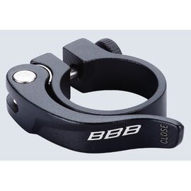 Хомут подседельный BBB SmoothLever 34.9 черный, BSP-87, изображение  - НаВелосипеде.рф