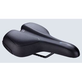 Седло велосипедное BBB TouringPlus Active ergonomic saddle memory foam steel черный б/р, BSD-116, изображение  - НаВелосипеде.рф