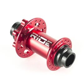 Втулка велосипедная RIDE Boost, передняя, 32 отверстия, красная, BX211FRD, изображение  - НаВелосипеде.рф