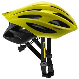 Каска велосипедная MAVIC COSMIC PRO'19, желтый-черный, 406936, Вариант УТ-00117817: Размер: L (Обхват головы 57-61см), изображение  - НаВелосипеде.рф