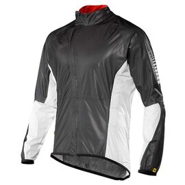 Куртка велосипедная MAVIC HELIUM H2O, черно-белая, 2016, 121418, Вариант УТ-00112790: Размер: M, изображение  - НаВелосипеде.рф