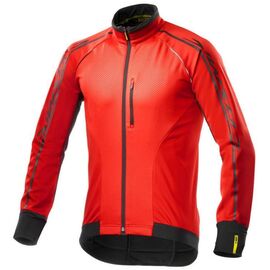 Куртка велосипедная MAVIC Cosmic Elite Thermo, красная-черная, 2018, 382144, Вариант УТ-00112698: Размер: L, изображение  - НаВелосипеде.рф