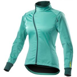 Куртка велосипедная MAVIC AKSIUM Convertible, женская, бирюзовая, 390110, Вариант УТ-00112670: Размер: L, изображение  - НаВелосипеде.рф