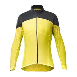 Куртка велосипедная MAVIC COSMIC Wind SL, желтая-черная 2019, 401796, Вариант УТ-00112753: Размер: XXL, изображение  - НаВелосипеде.рф