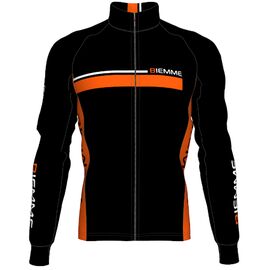 Велокуртка Biemme Race, черный/оранжевый, 2017, A30F1042M, , Вариант УТ-00111107: Размер: S, изображение  - НаВелосипеде.рф