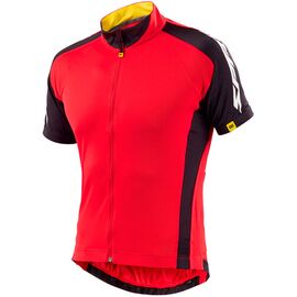 Веломайка короткий рукав MAVIC SPRINT, Красно-черный, 2015, 356905, Вариант УТ-00113000: Размер: S, изображение  - НаВелосипеде.рф