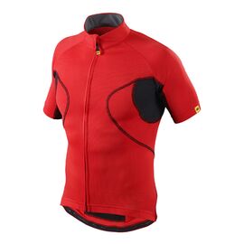 Веломайка короткий рукав MAVIC Aksium, красный, 2015, 369640, Вариант УТ-00112885: Размер: S, изображение  - НаВелосипеде.рф