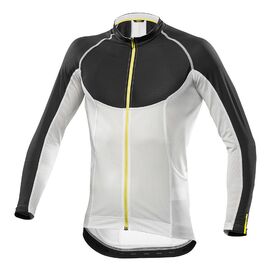 Веломайка длинный рукав MAVIC KSYRIUM PRO, белый/черный, 2016, 380523, Вариант УТ-00112879: Размер: L, изображение  - НаВелосипеде.рф