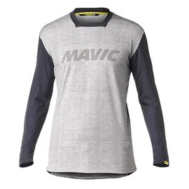 Веломайка длинный рукав MAVIC DEEMAX PRO, Серый/чёрный, 2018, 401833, Вариант УТ-00112875: Размер: М, изображение  - НаВелосипеде.рф