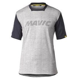 Веломайка короткий рукав MAVIC DEEMAX PRO, Серый/чёрный, 2018, 401837, Вариант УТ-00112962: Размер: М, изображение  - НаВелосипеде.рф