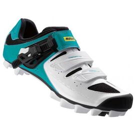 Велотуфли женские MAVIC MTB CROSSRIDE SL Elite W, бело-бирюзовый, 2016, 379317, Вариант УТ-00112499: Размер: 3,5, изображение  - НаВелосипеде.рф