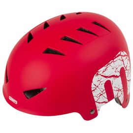Велошлем MIGHTY X-STYLE, 14 отверстий, размер  54-58см,  красный матовый, 5-731224, изображение  - НаВелосипеде.рф