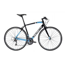 Шоссейный велосипед Lapierre Audacio 100 CP Flat 28" 2018, B3105800, Вариант УТ-00103794: Рама: L 55 см (Рост 180-190 см) Цвет: черный/голубой, изображение  - НаВелосипеде.рф