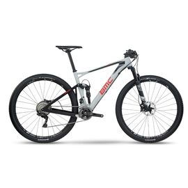 Двухподвесный велосипед BMC Fourstroke FS02 ХТ, 2017, Вариант УТ-00111675: Рама: S (Рост: 158-172см), Цвет: серый, изображение  - НаВелосипеде.рф