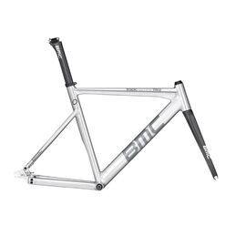 Рама велосипедная BMC Trackmachine TR02 FRS Brushed 2016, Вариант УТ-00111661: Размер: М (Рост: 170-178см), Цвет: серебристый, изображение  - НаВелосипеде.рф